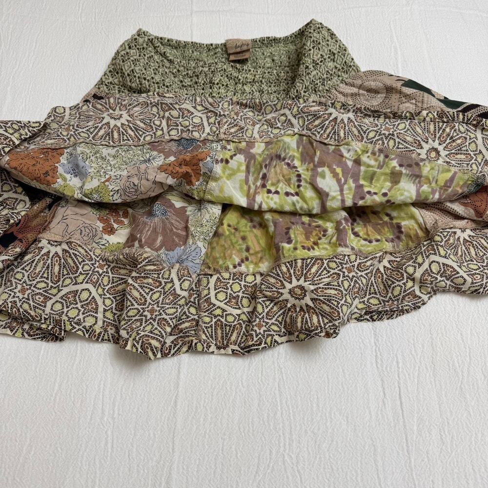 Whimsical Daytrip multicoloured patchwork skirt w… - image 6